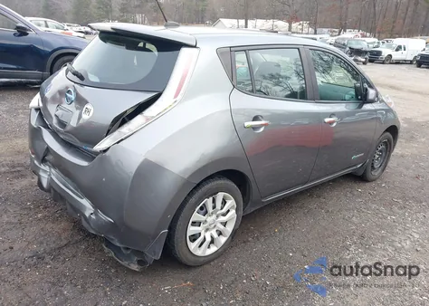 2015 Nissan Leaf S из США, поврежденный, VIN 1N4AZ0CP6FC311769